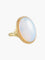 Bague 53 Bague opale en or jaune 14K 58 Facettes