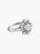 Bague 50 Bague marguerite en or blanc 750 et platine, diamants 58 Facettes
