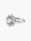Bague 50 Bague marguerite en or blanc 750 et platine, diamants 58 Facettes