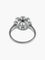 Bague 50 Bague marguerite en or blanc 750 et platine, diamants 58 Facettes