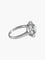 Bague 50 Bague marguerite en or blanc 750 et platine, diamants 58 Facettes
