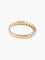 Bague 53 Demi-alliance - Bague en or jaune et diamants 58 Facettes