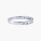 Bague 61 Demi-alliance - Bague en or blanc 18k et diamants 1,05 ct 58 Facettes