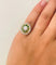 Bague 50 Bague diamants et émeraudes en or blanc et or jaune 18K 58 Facettes