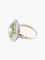 Bague 50 Bague diamants et émeraudes en or blanc et or jaune 18K 58 Facettes