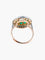 Bague 50 Bague diamants et émeraudes en or blanc et or jaune 18K 58 Facettes