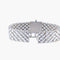Montre MIKAEL - Montre en or blanc 18 k sertie de diamants 58 Facettes M8236