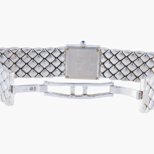 Montre MIKAEL - Montre en or blanc 18 k sertie de diamants 58 Facettes M8236