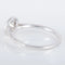 Bague 52 Bague solitaire en or blanc 750 avec diamants 0,40 ct 58 Facettes