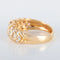 Bague 54 Bague rubis et diamants en or jaune 750 58 Facettes 8392
