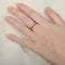 Bague 51 Alliance tour complet en or jaune 18 carats et diamants 58 Facettes 8397