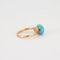 Bague 53 Pomellato Capri - Bague en or jaune, céramique bleue et améthystes 58 Facettes