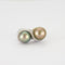 Bague 53 Bague Toi & Moi en or blanc 750 avec perles et diamants 58 Facettes 8438