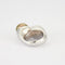 Bague 53 Bague Toi & Moi en or blanc 750 avec perles et diamants 58 Facettes 8438