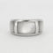 Bague 53 Bague en or blanc 750 sertie de nacre 58 Facettes