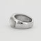 Bague 53 Bague en or blanc 750 sertie de nacre 58 Facettes
