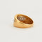 Bague 52 Bague jonc pavée de diamants en or jaune 750 58 Facettes