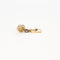 Boucles d'oreilles Boucles d’oreilles dormeuses Art déco motif fleur en or 18k et platine diamants 58 Facettes M8616