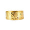 Bracelet De Prejilus - Bracelet manchette en or 18k serti de pierres 58 Facettes M8621