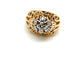 Bague 53 Bague Art déco fleur en or 18K avec diamants 58 Facettes M8565