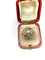 Bague 53 Bague Art déco fleur en or 18K avec diamants 58 Facettes M8565