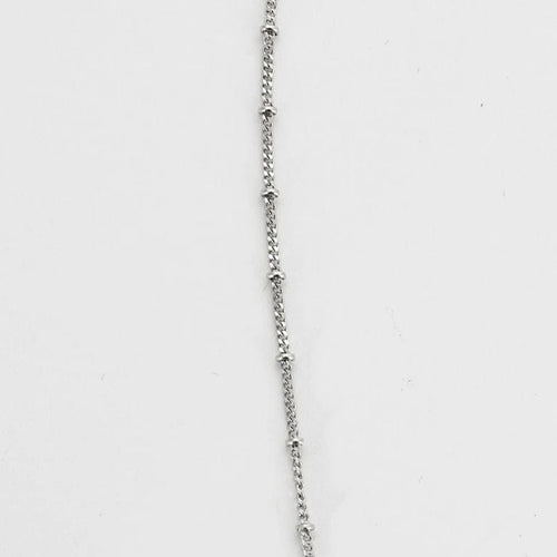 Pendentif Pendentif fleur bouton en or blanc 18k et diamants 58 Facettes M8842 X2