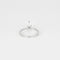 Bague 50 Solitaire - Bague en or blanc 18k et diamants 58 Facettes CDD1