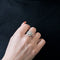 Bague 52 Bague solitaire Art déco en platine avec diamant 2,20 ct 58 Facettes M8957