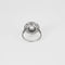 Bague 52 Bague solitaire Art déco en platine avec diamant 2,20 ct 58 Facettes M8957