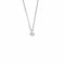Collier La Brune et la Blonde 360° - Collier en or blanc 18k et diamant 0,15 ct 58 Facettes M8927