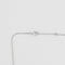 Collier La Brune et la Blonde 360° - Collier en or blanc 18k et diamant 0,15 ct 58 Facettes M8927