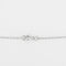 Collier La Brune et la Blonde 360° - Collier en or blanc 18k à 3 diamants 0,30 ct 58 Facettes M8927