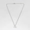 Collier La Brune et la Blonde 360° - Collier en or blanc 18k à 3 diamants 58 Facettes M8927