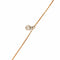 Bracelet La Brune et La Blonde - Bracelet en or rose 18k et diamant 0,05 ct 58 Facettes M8927