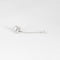 Boucles d'oreilles La Brune et La Blonde 360° - Boucles d'oreilles pendantes en or blanc 18K diamants 58 Facettes M8927