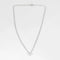 Collier La Brune et la Blonde Collection 360° - Collier en or blanc 18k diamant 0,20 ct 58 Facettes M8927