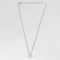 Collier La Brune et la Blonde Collection 360° - Collier en or blanc 18k diamant 0,20 ct 58 Facettes M8927