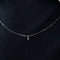 Collier La Brune et la Blonde 360° - Collier en or blanc 18k et diamants 58 Facettes M8927