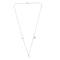 Collier La Brune et la Blonde Collection 360° - Collier en or blanc 18k et diamants 0,60 ct 58 Facettes M8927