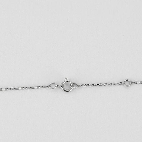 Collier La Brune et la Blonde Collection 360° - Collier en or blanc 18k et diamants 0,60 ct 58 Facettes M8927