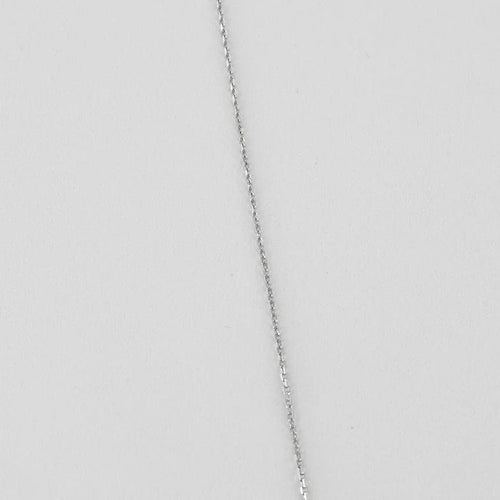Collier La Brune et la Blonde Collection 360° - Collier en or blanc 18k et diamants 0,60 ct 58 Facettes M8927