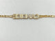 Bracelet Candice - Bracelet en or jaune 18k et diamants 58 Facettes M9192