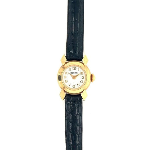 Montre Ultra - Montre femme vintage en or jaune 18 carats 58 Facettes