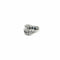 Bague 53 Bague Art déco coquillage en or blanc 18 carats et diamants 58 Facettes