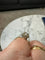 Bague 53 Bague rétro en or jaune 18 carats et diamant 58 Facettes