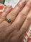 Bague 53 Bague rétro en or jaune 18 carats et diamant 58 Facettes