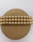 Bracelet Bracelet vintage en perles avec barrettes en or jaune 18 carats 58 Facettes