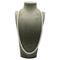 Collier Collier de perles d’eau douce en or blanc 18 carats 58 Facettes 35577