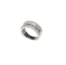 Bague 55 Bague en or blanc 18 carats sertie de diamants 58 Facettes