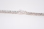 Bracelet Bracelet tennis en or blanc 18 carats avec diamants poire et brillants 58 Facettes